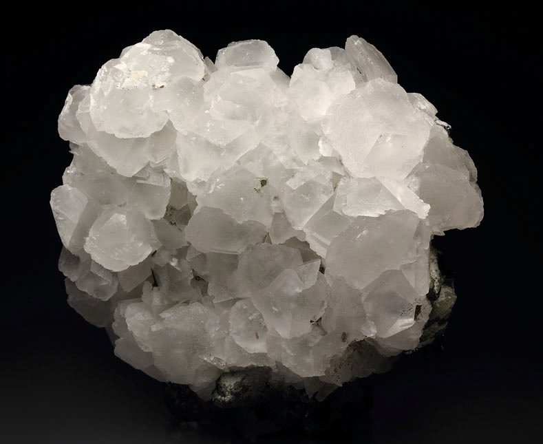 twinned GALENA, CALCITE