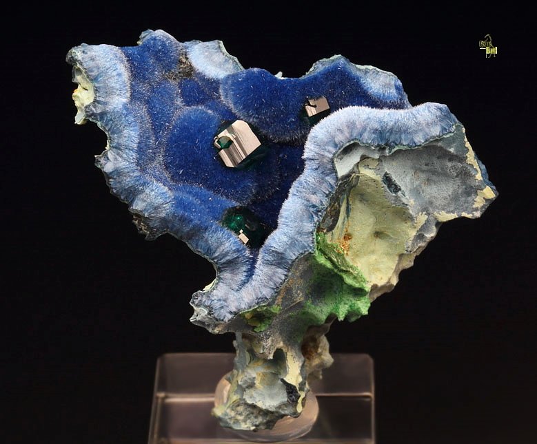 SHATTUCKITE, gem DIOPTASE