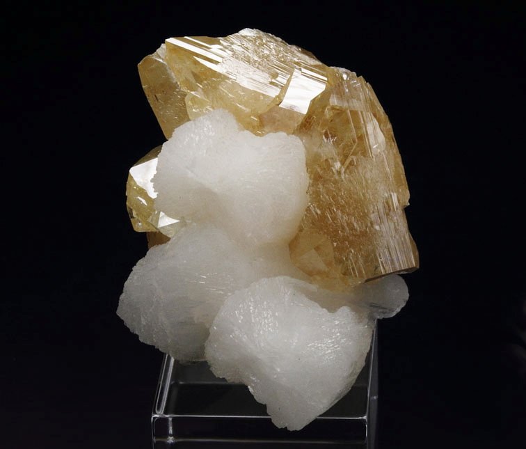 gem POWELLITE, STILBITE