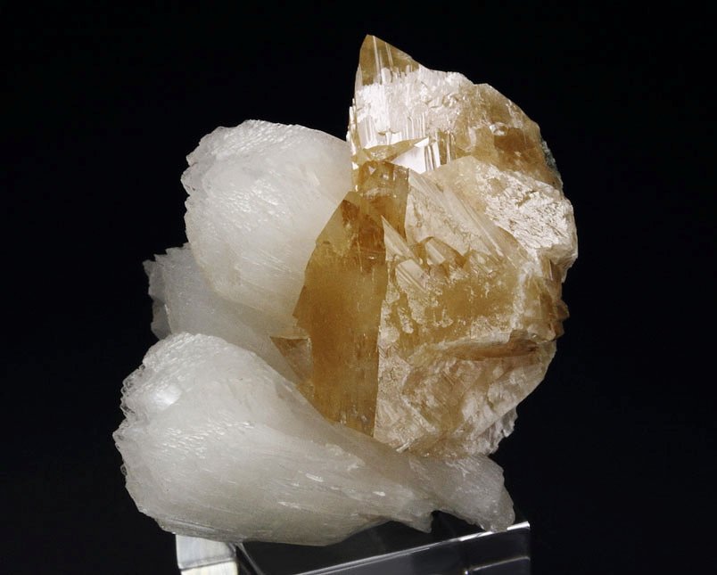 gem POWELLITE, STILBITE