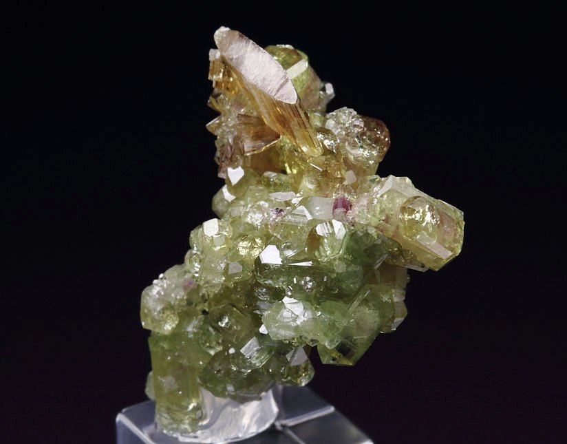 gem VESUVIANITE bi-color, DIOPSIDE