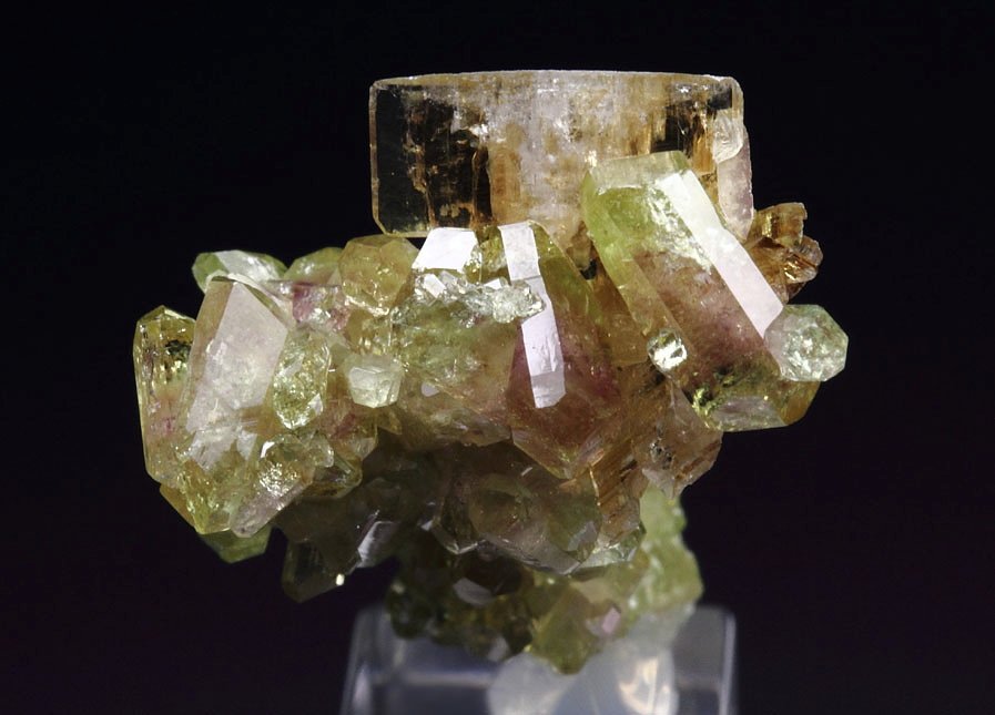 gem VESUVIANITE bi-color, DIOPSIDE