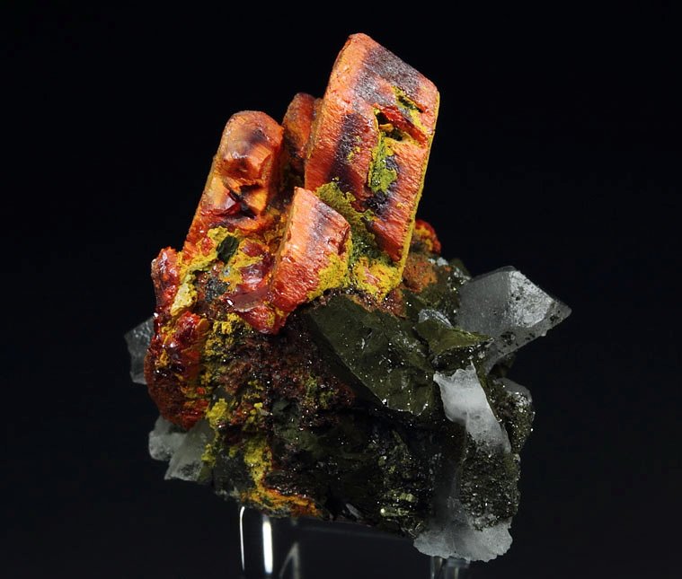 REALGAR, ORPIMENT, GALENA, SPHALERITE, QUARTZ