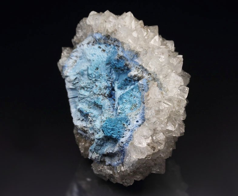 new find - SHATTUCKITE, QUARTZ