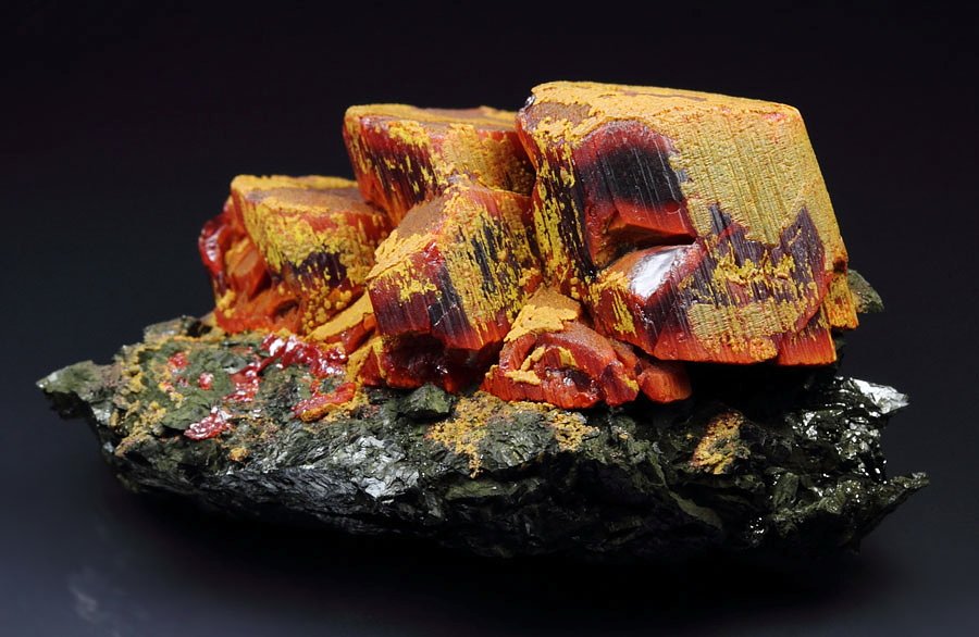 REALGAR, ORPIMENT, SPHALERITE