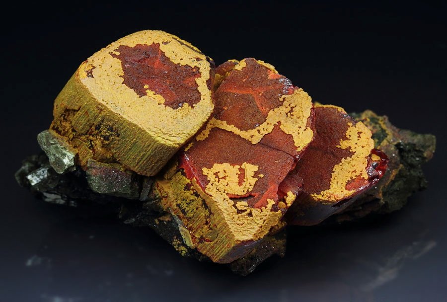 REALGAR, ORPIMENT, SPHALERITE