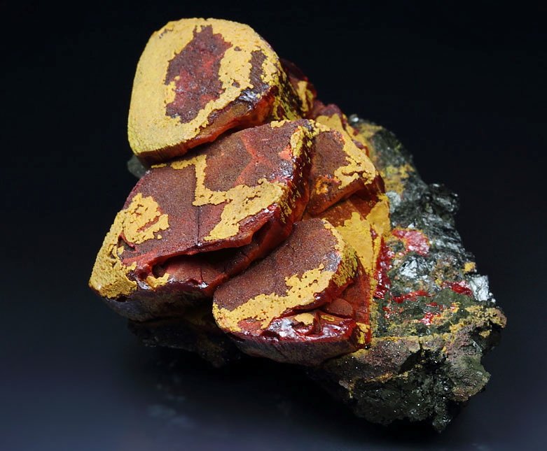 REALGAR, ORPIMENT, SPHALERITE