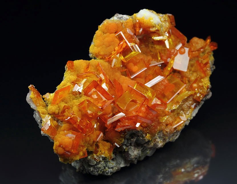 WULFENITE, MIMETITE