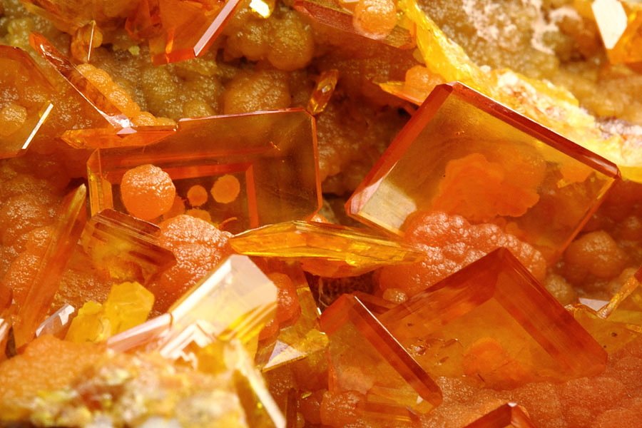 WULFENITE, MIMETITE