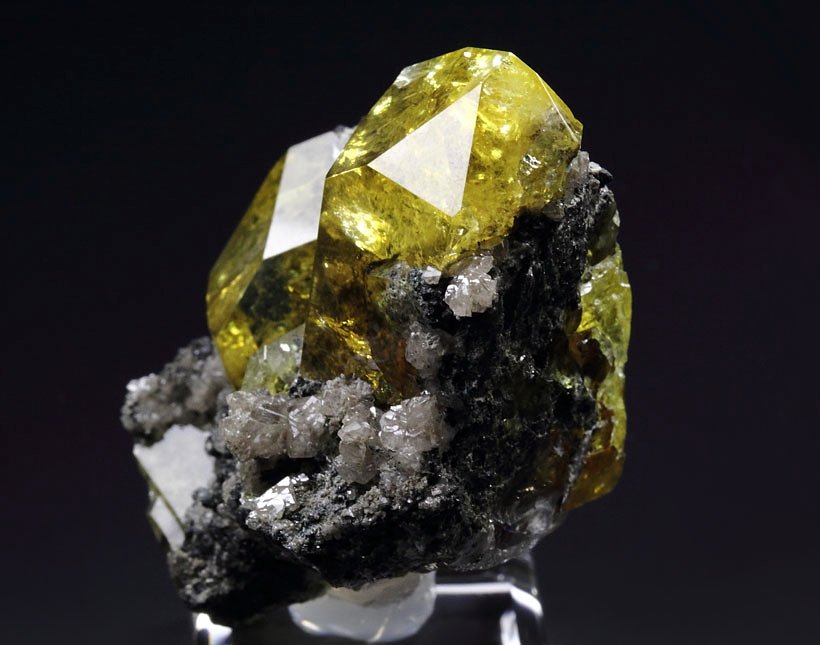 gem ANGLESITE, CERUSSITE, GALENA