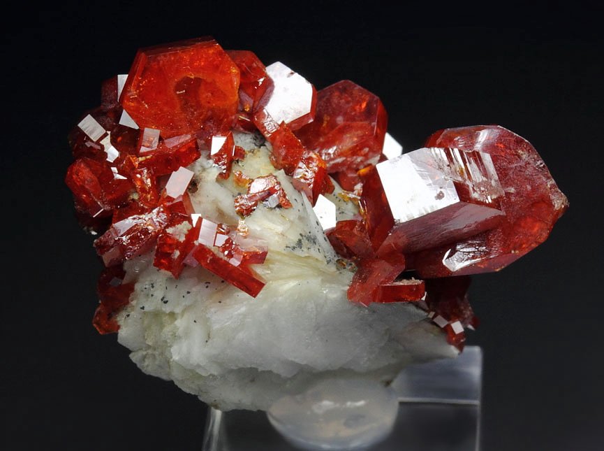 gemmy VANADINITE, BARYTE