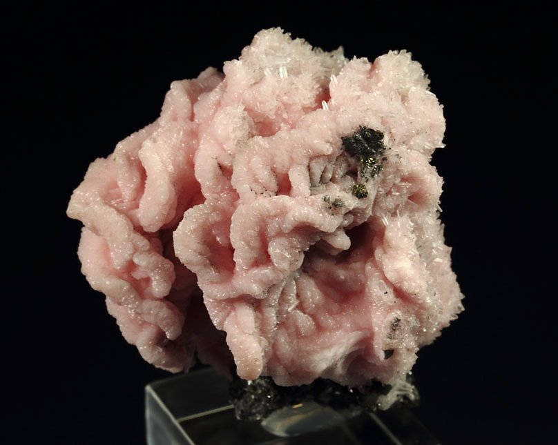 RHODOCHROSITE, QUARTZ, SPHALERITE