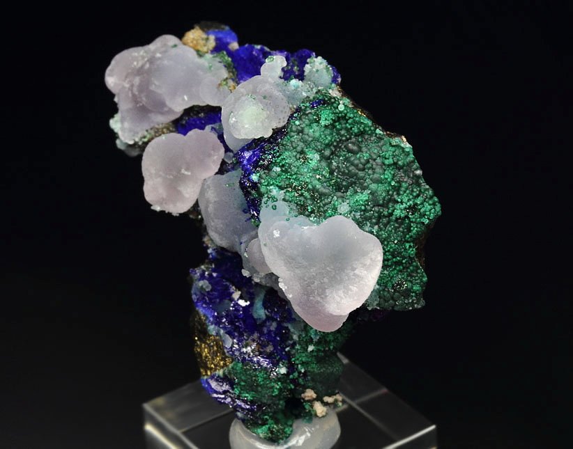 SMITHSONITE, AZURITE, MALACHITE