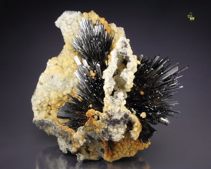 STIBNITE, SIDERITE