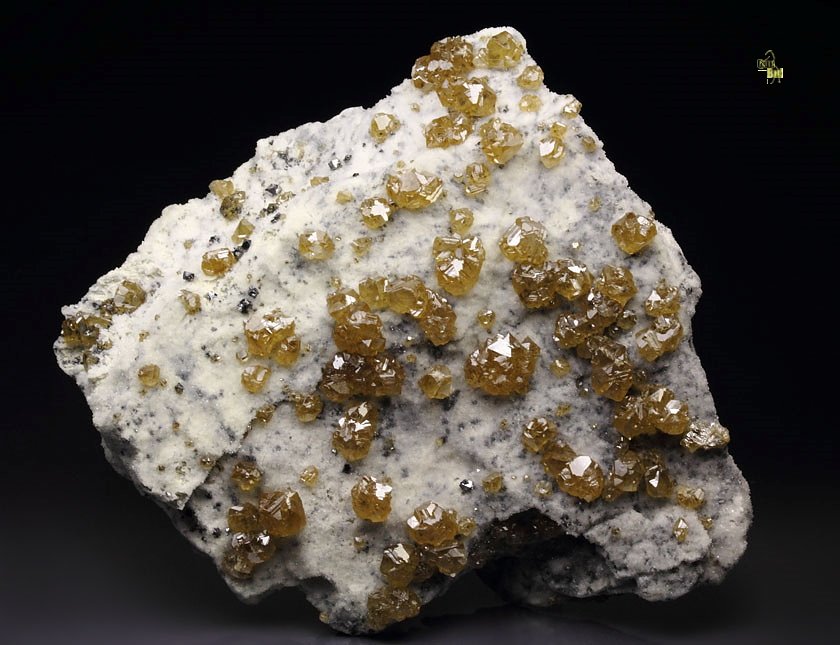 gem SPHALERITE var. CLEIOPHANE, GALENA 