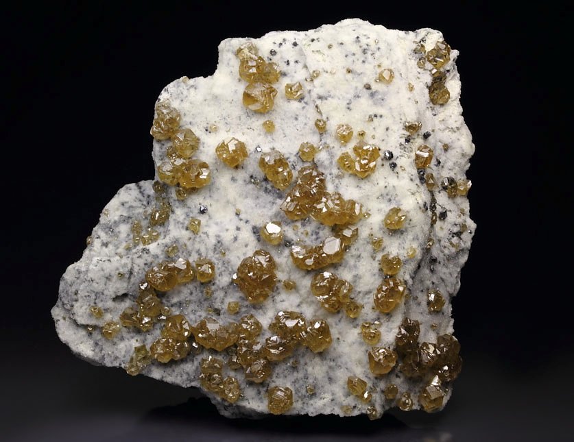 gem SPHALERITE var. CLEIOPHANE, GALENA 