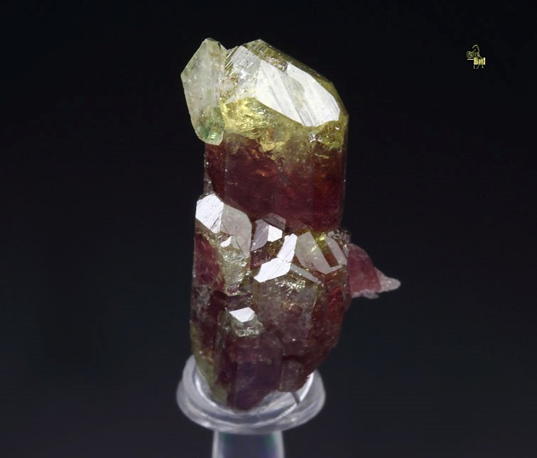 gem VESUVIANITE bi-color, DIOPSIDE