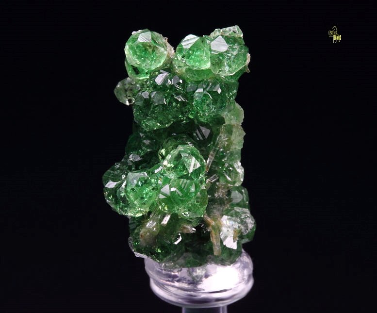 gem GARNET var. GROSSULAR var. CHROMIAN, DIOPSIDE