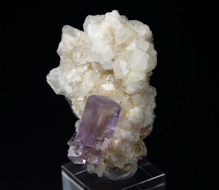 FLUORITE, QUARTZ