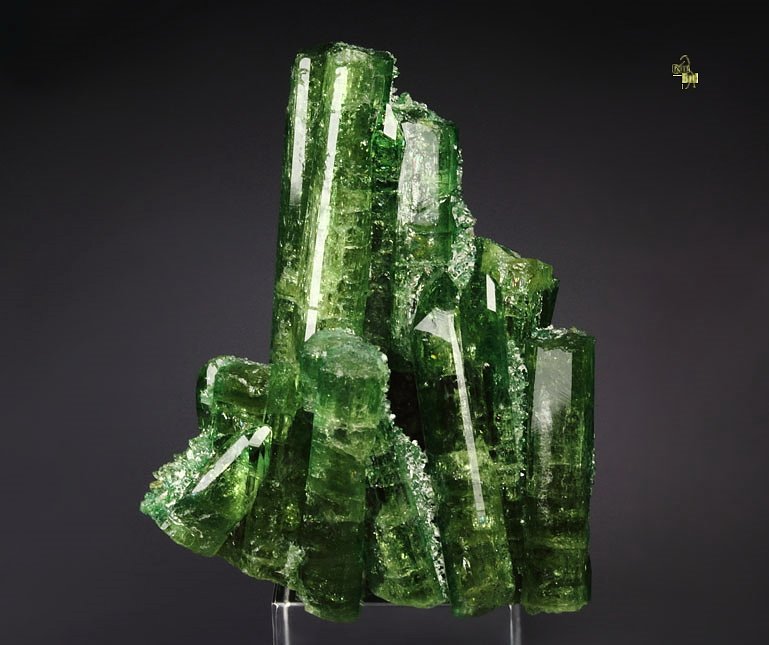 gem VESUVIANITE var. CHROMIAN