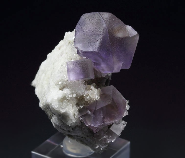 FLUORITE, QUARTZ