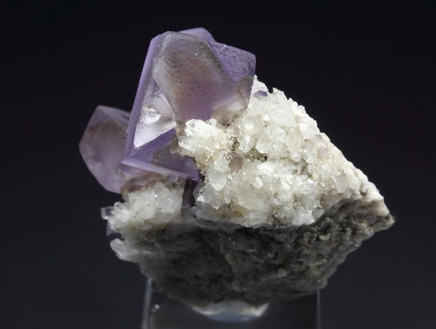 FLUORITE, QUARTZ