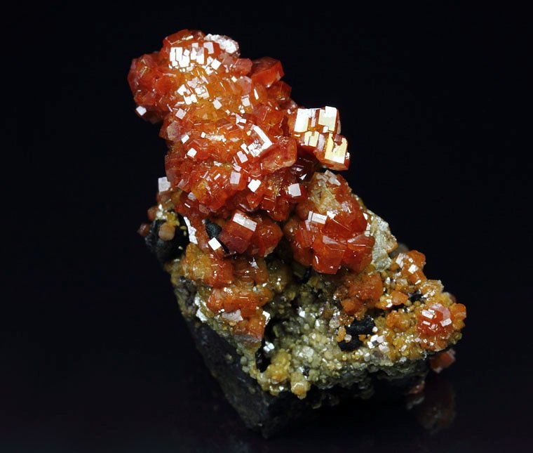 VANADINITE, GOETHITE