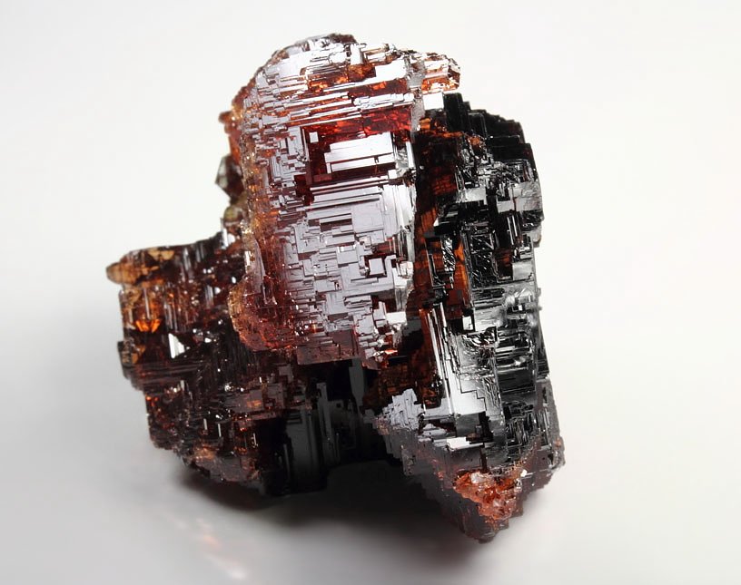 gem GARNET var. SPESSARTINE skeletal - floater