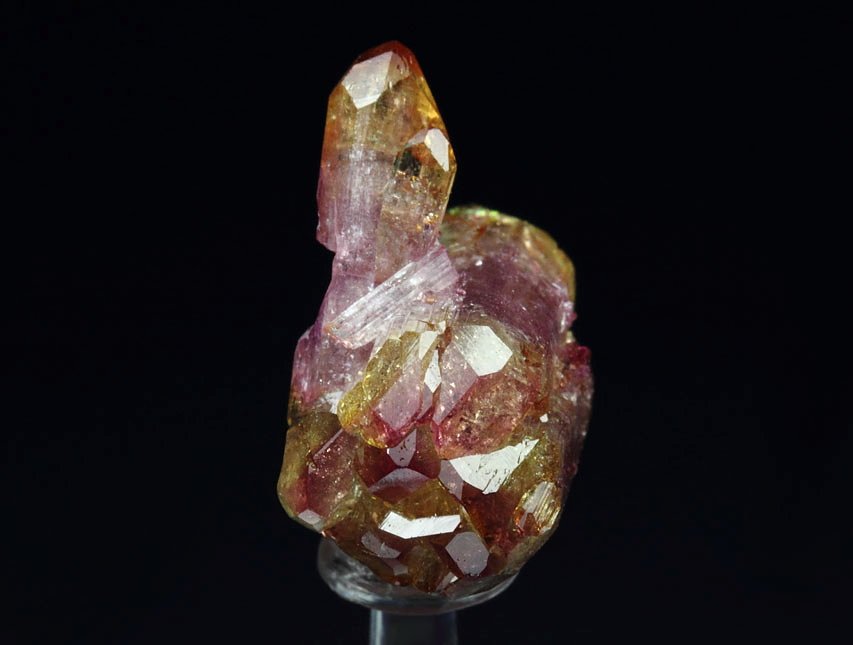 bi-terminated VESUVIANITE multicolor