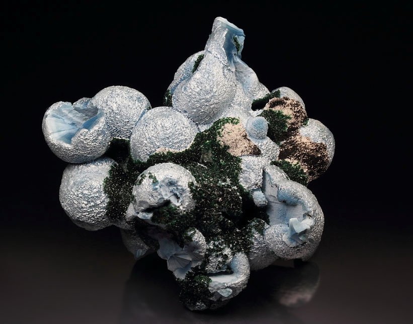 SHATTUCKITE, MALACHITE