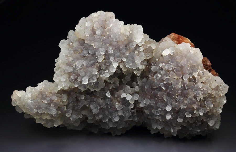 orange SCOLECITE, CHALCEDONY