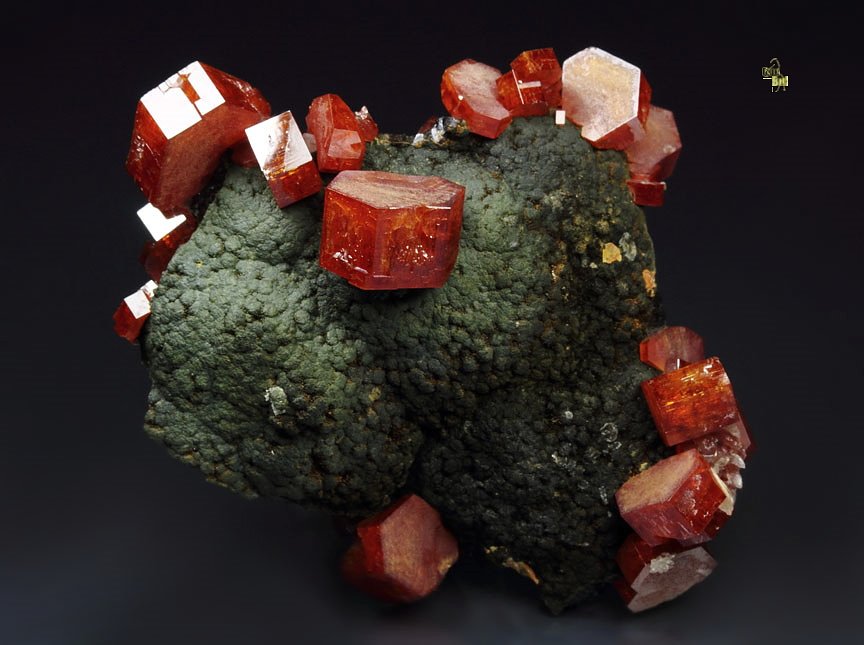 VANADINITE, GOETHITE