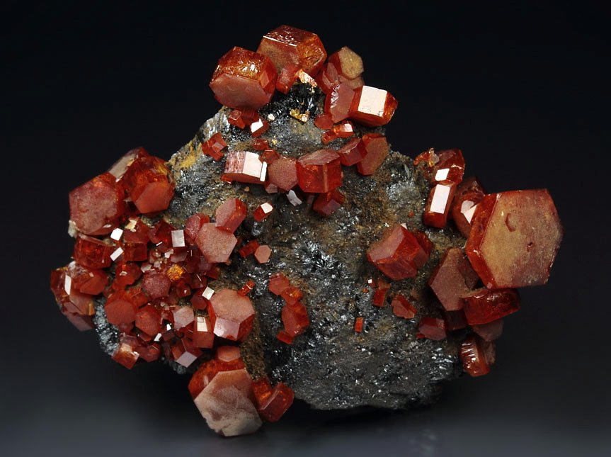 VANADINITE, GOETHITE