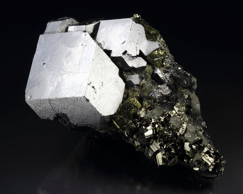 GALENA, PYRITE, QUARTZ