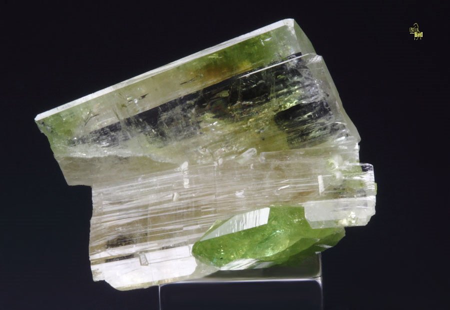 gem DIOPSIDE bi-color, VESUVIANITE 