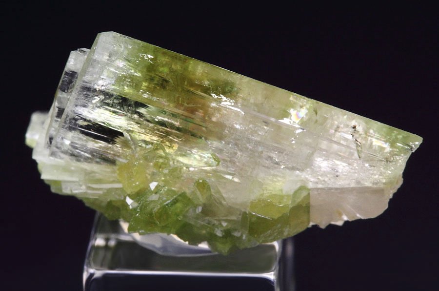 gem DIOPSIDE bi-color, VESUVIANITE 