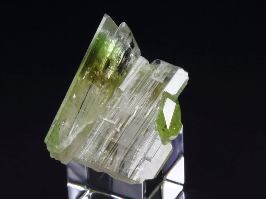 gem DIOPSIDE bi-color, VESUVIANITE 