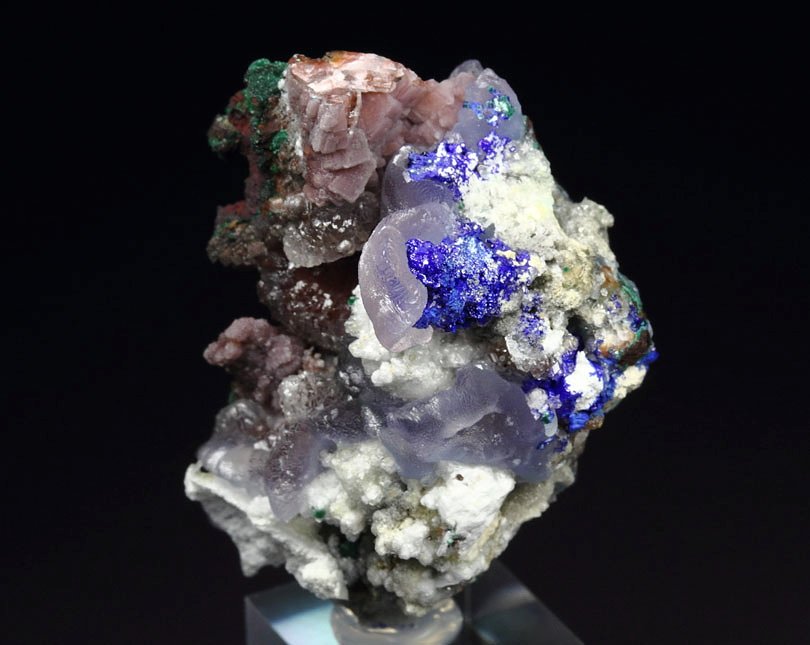 SMITHSONITE, AZURITE, MALACHITE