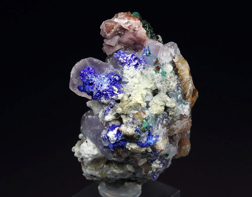 SMITHSONITE, AZURITE, MALACHITE