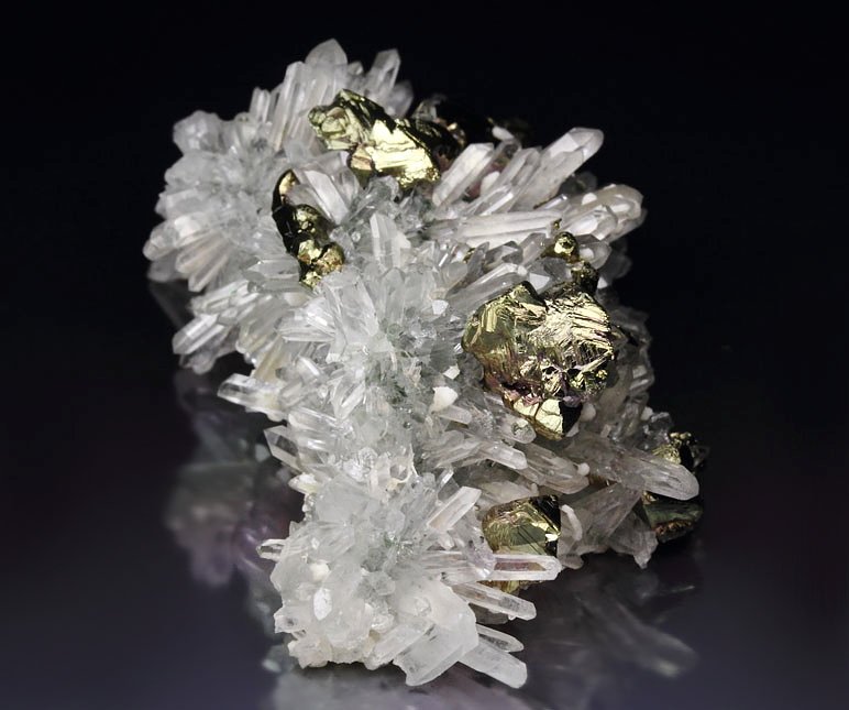 CHALCOPYRITE, QUARTZ, CALCITE