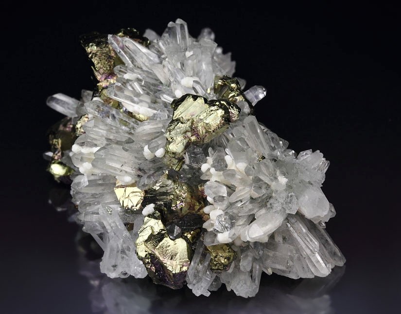 CHALCOPYRITE, QUARTZ, CALCITE