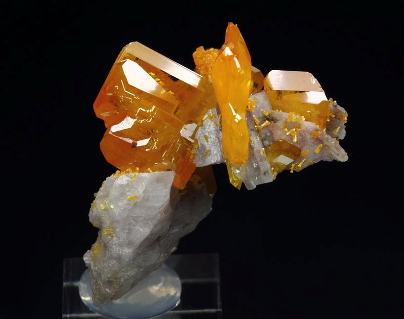 WULFENITE, MIMETITE