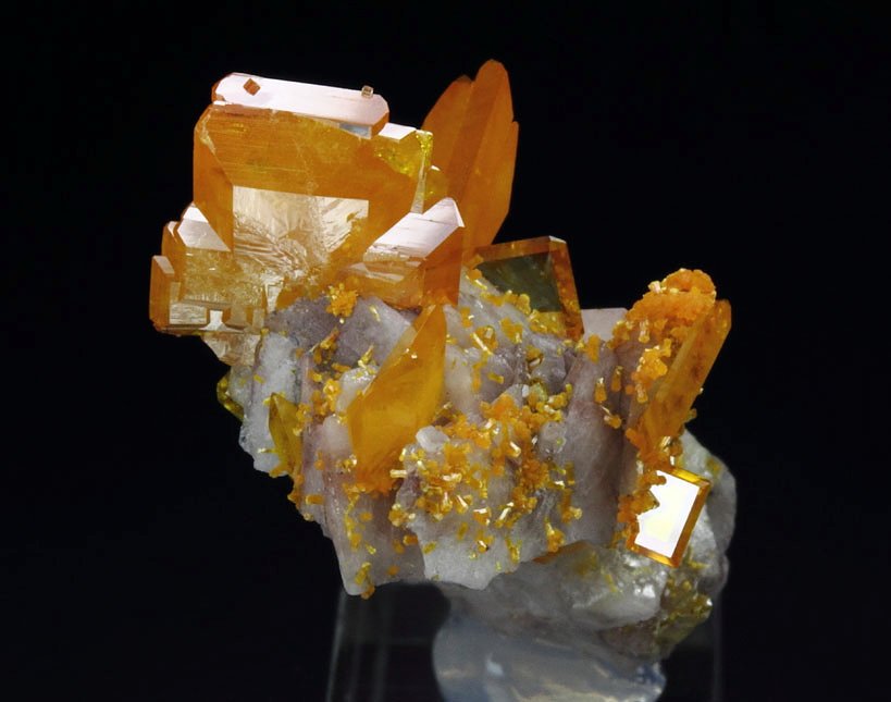 WULFENITE, MIMETITE