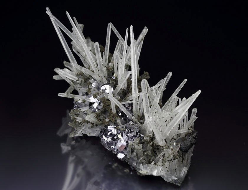 QUARTZ, GALENA