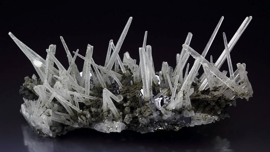 QUARTZ, GALENA