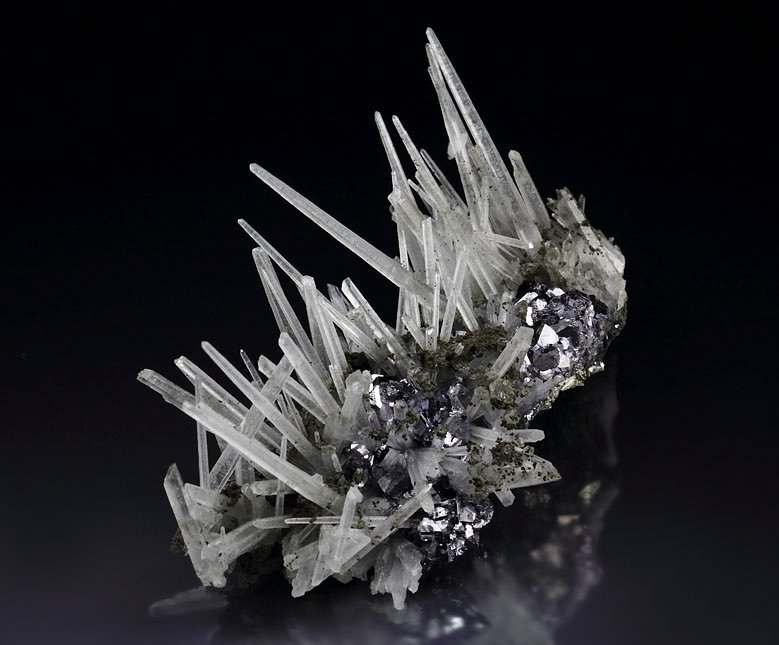 QUARTZ, GALENA