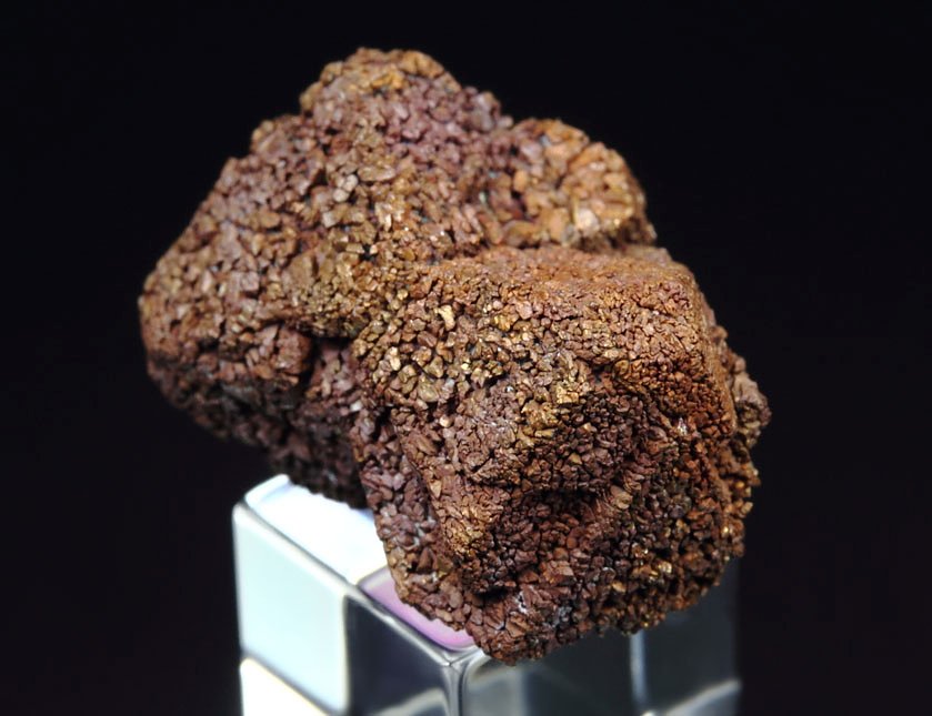 COPPER pseudomorph after CUPRITE