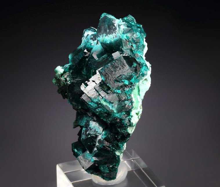 DIOPTASE, MALACHITE