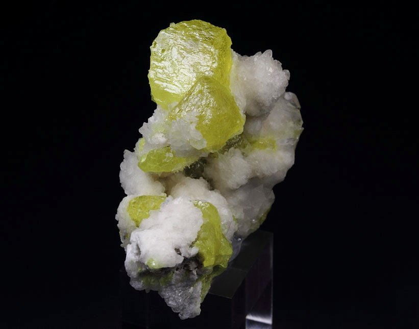 SULPHUR, ARAGONITE