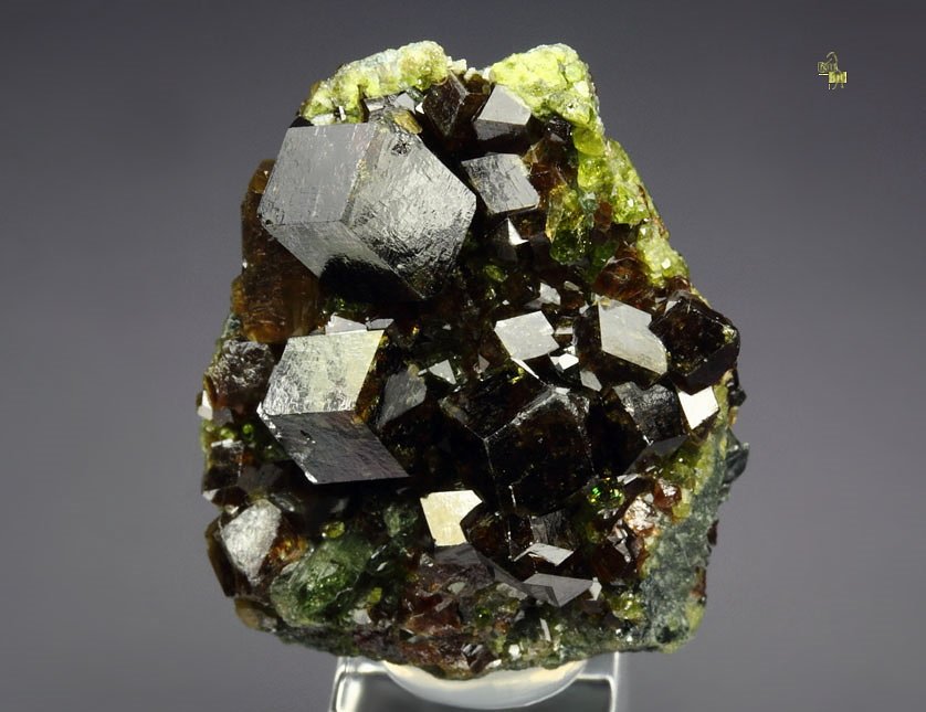 GARNET var. ANDRADITE, DIOPSIDE, EPIDOTE